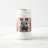 Glücklicher Osterhase in der Magie des Frühlings