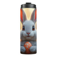 Glücklicher Osterhase in der Magie des Frühlings