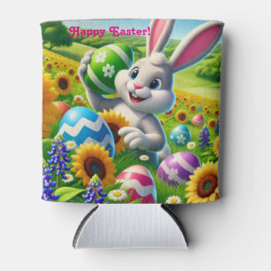 Glücklicher „Osterhase“-Kühler Dosenkühler