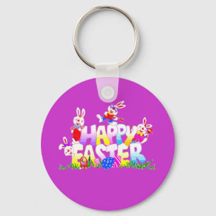 Glücklicher Ostern-Schlüsselanhänger Schlüsselanhänger