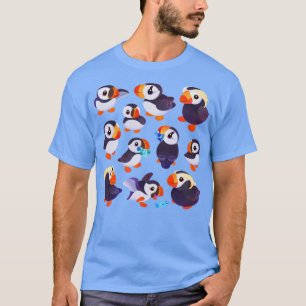 Glücklicher Papageientaucher T-Shirt