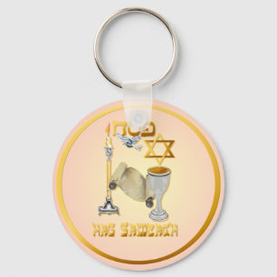 Glücklicher Passahfest-Schlüsselanhänger Schlüsselanhänger