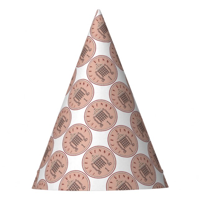 Glücklicher Penny Partyhütchen (Vorderseite)
