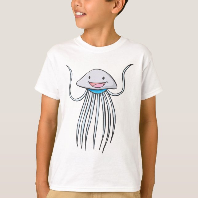 Glücklicher portugiesischer Kriegs-Cartoon des T-Shirt (Vorderseite)