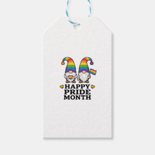 Glücklicher Pride Monat Gnom Vintage Regenbogen Sh Geschenkanhänger