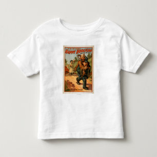 Glücklicher Rowdy "es ist, Theater-Plakat zu Kleinkind T-shirt