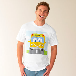 Glücklicher Schulbus T-Shirt