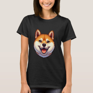 Glücklicher Shiba Inu Hundeliebhaber Süßes Welpeng T-Shirt