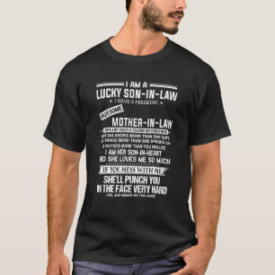 Glücklicher Sohn im Gesetz habe ich eine Phantasti T-Shirt