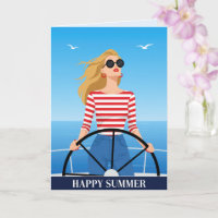 Glücklicher Sommer Schönheit