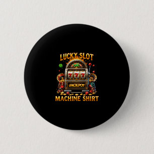 Glücklicher Spielautomat Glücksspiel Liebhaber Cas Button