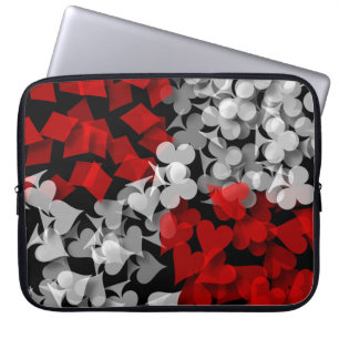Glücklicher Spieler Laptopschutzhülle