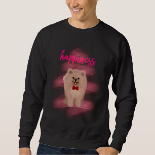Glücklicher Spitz Sweatshirt
