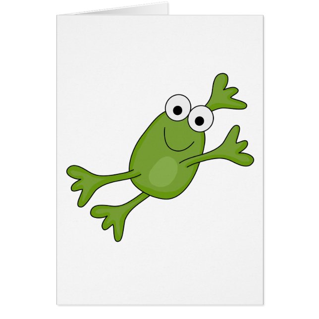 glücklicher Springfrosch (Vorne)