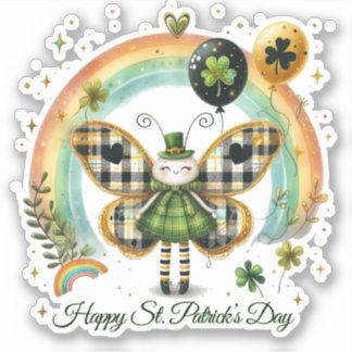 Glücklicher St. Patrick’s Day Aufkleber