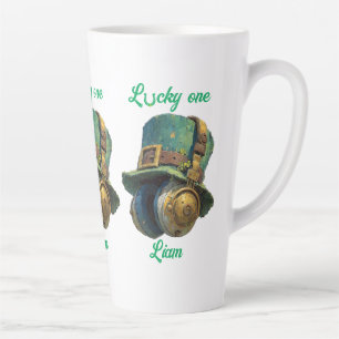 Glücklicher St. Patrick’s Day Musik Personalisiert Milchtasse