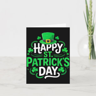 Glücklicher St. Patrick's Day-Shirt lustige irisch Karte