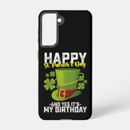 Glücklicher St. Patrick's Day und ja, es ist mein  Samsung Galaxy Hülle
