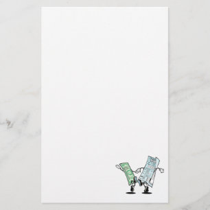 glücklicher Steuertag Briefpapier