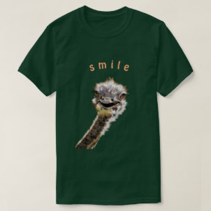 Glücklicher Strauß - T-Shirt