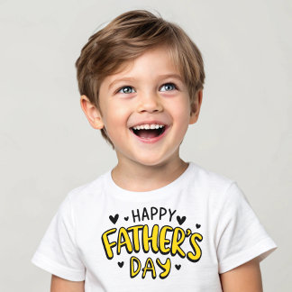 Glücklicher T - Shirt des Vaters