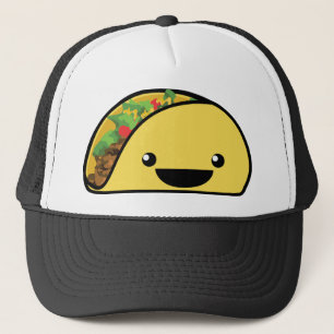 Glücklicher Taco Truckerkappe