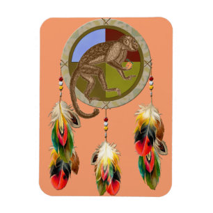 Glücklicher Traumaffe Magnet