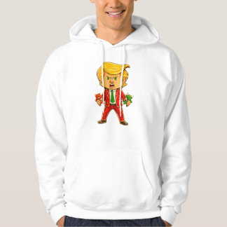 Glücklicher Trump Lustiger Trump Bulle Bär Trump M Hoodie
