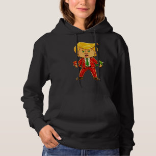 Glücklicher Trump Lustiger Trump Bulle Bär Trump M Hoodie
