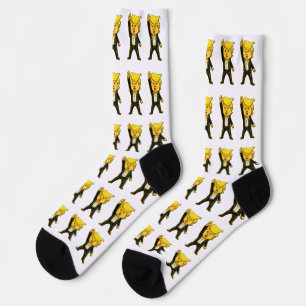 Glücklicher Trump Revers-Meme Kampf Kampf Wütender Socken