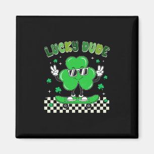 Glücklicher Typ Lustiger St. Patrick's Day Kid Ska Magnet
