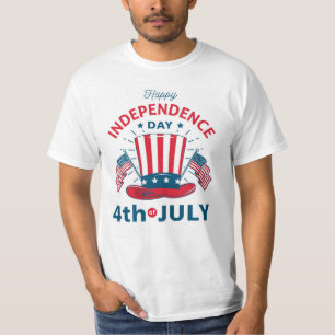 Glücklicher Unabhängigkeitstag - 4. Juli Feier T-Shirt