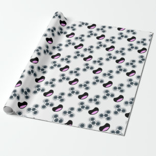 Glücklicher Unruhe-Spinner Geschenkpapier