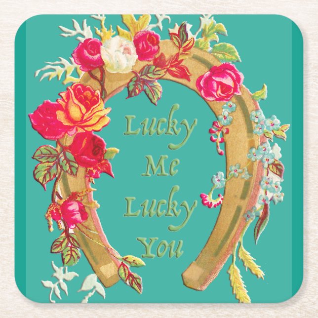 Glücklicher Untersetzer (Vorderseite)