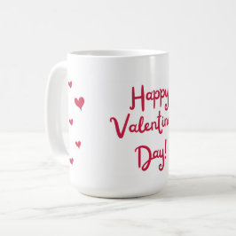 Glücklicher Valentinstag Kaffeetasse