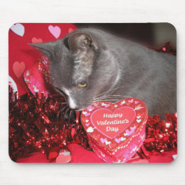 "Glücklicher Valentinstag!" Mousepad