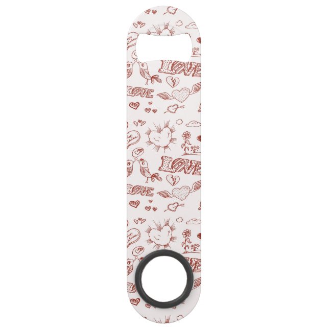 Glücklicher Valentinstag Speed Flaschenöffner (Vorderseite)