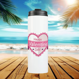 Glücklicher Valentinstag Tumbler: Teilen Sie Ihre  Thermosbecher