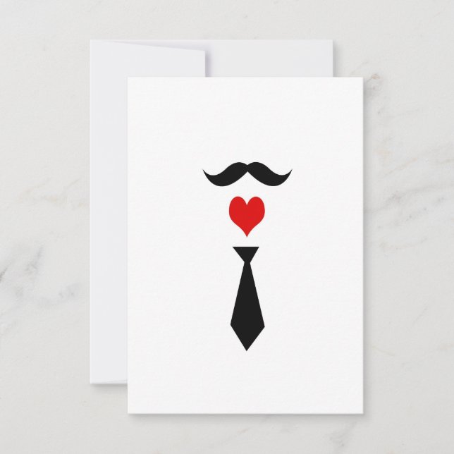 Glücklicher Vater Tag RSVP Karte (Vorderseite)