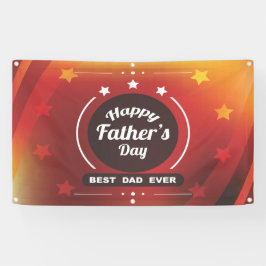 glücklicher Vatertag Banner