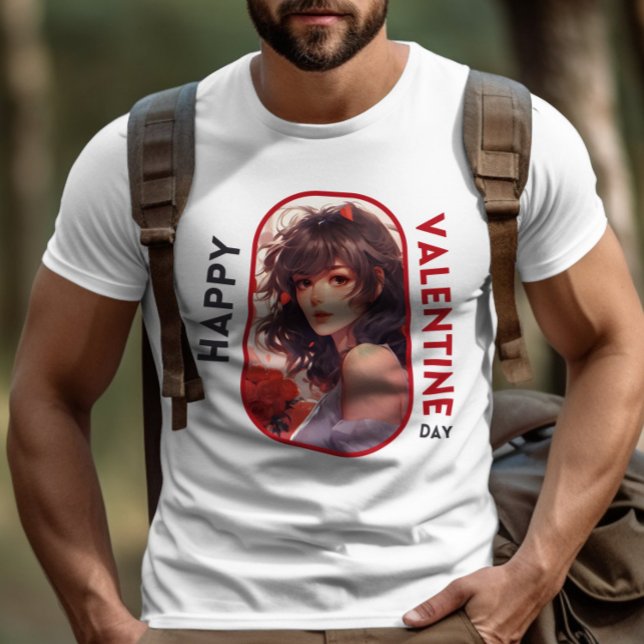 Glücklicher Velentinstag - bewundernswerter Blick T-Shirt (Von Creator hochgeladen)
