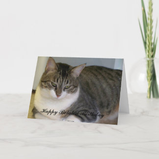 Glücklicher verspäteter Geburtstag, Karte