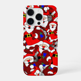 Glücklicher Weihnachtsmann iPhone 16 Pro Hülle