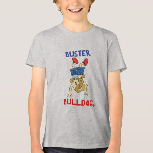 Glücklicher Welpen Cartoon Süßer Hunde Liebhaber K Tri-Blend Shirt