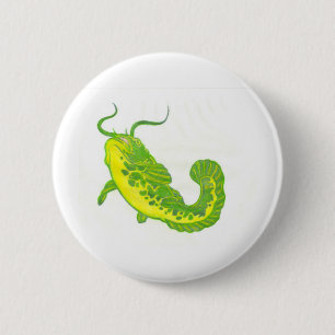 Glücklicher Wels Button