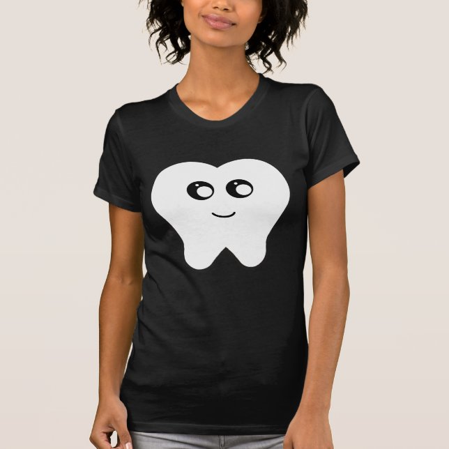 Glücklicher Zahn T-Shirt (Vorderseite)