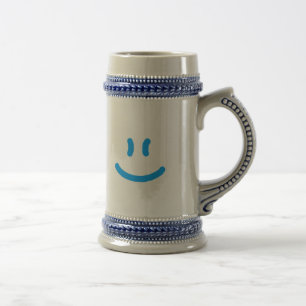 Glücklicherer Stein Bierglas