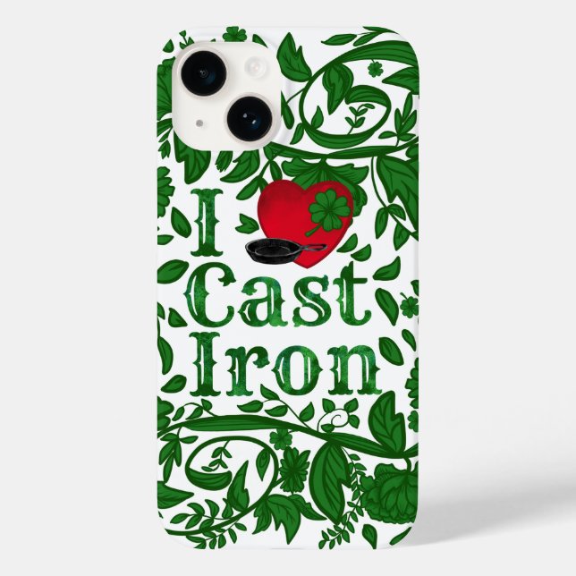 Glücklicherweise findet Cast Iron iPhone-Fall Case-Mate iPhone 14 Hülle (Rückseite)