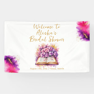 Glücklicherweise immer nach dem Hydrangea-Brautpar Banner