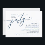 Glücklicherweise immer nach dem Party Hochzeit Emp Einladung<br><div class="desc">Mit unserer zeitgenössischen romantisch marineblauen Hochzeitsfeier zum Thema "Happily Ever After Party" können Sie sich für Ihr ewiges Leben mit Eleganz auszeichnen. Diese Einladung eignet sich perfekt für Paare, die ihren fröhlichen Anlass ausdehnen und mit einem Hauch von Verspieltheit die Bühne für eine unvergessliche Veranstaltung geben. Das zeitlose Design des...</div>